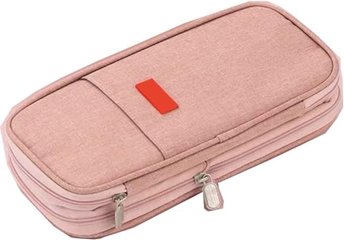 ARNUIXTY Large Storage Pencil Case Pen Bag with Zipper Big Capacity Pouch Organizer for Office Travel Holder Box - Image 1